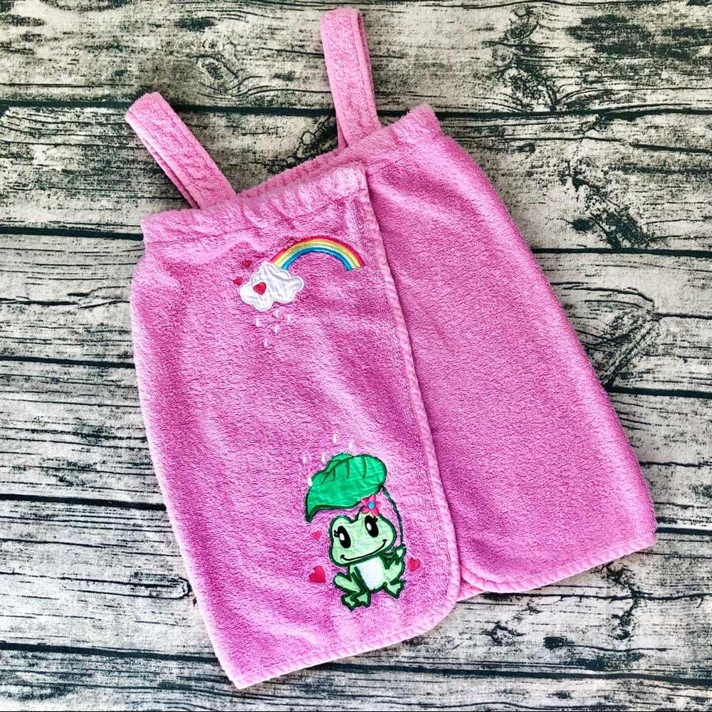 PAMPERED PRINCESS⚡️Cute Pink Towel Coverup_XS(3/4)
